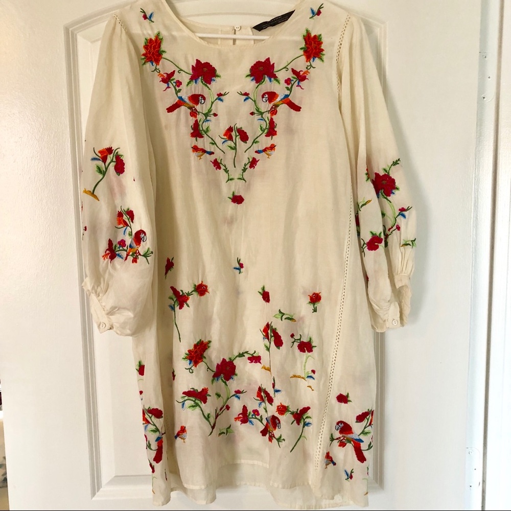 Zara Floral Summer Dress
